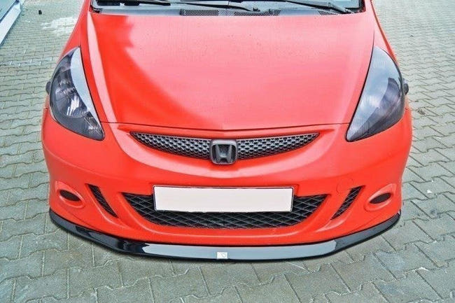 Maxton frontsplitter til Honda Jazz Mk1 – blank sort – billede 1 af 5
