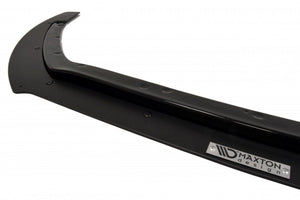 Maxton Hybrid Front Splitter Ford Focus RS Mk3 - ABS+Gloss Black