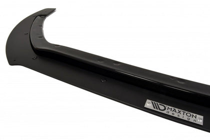 Maxton Hybrid Front Splitter Ford Focus RS Mk3 - ABS+Gloss Black