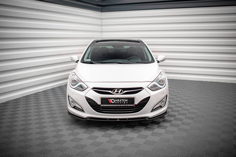 Maxton frontsplitter til Hyundai I40 Mk1 – blank sort – billede 2 af 5