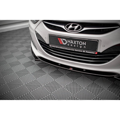 Maxton frontsplitter til Hyundai I40 Mk1 – blank sort – billede 3 af 5