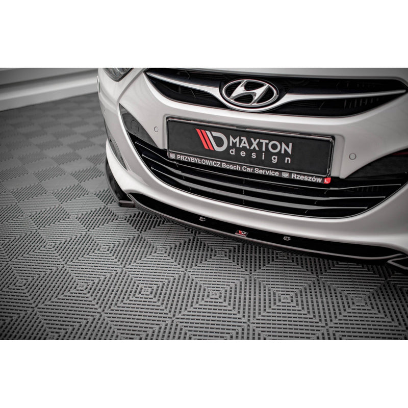 Maxton frontsplitter til Hyundai I40 Mk1 – blank sort – billede 3 af 5