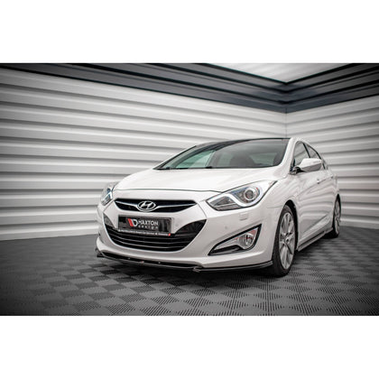 Maxton frontsplitter til Hyundai I40 Mk1 – blank sort – billede 1 af 5