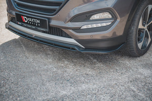 Maxton Front Splitter Hyundai Tucson Mk3 - Gloss Black