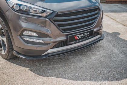 Maxton Front Splitter Hyundai Tucson Mk3 - Gloss Black