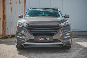 Maxton Front Splitter Hyundai Tucson Mk3 - Gloss Black