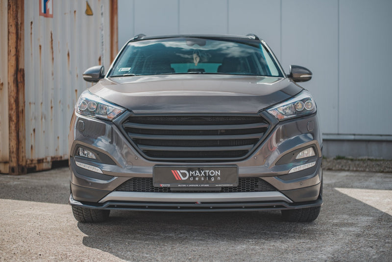 Maxton Front Splitter Hyundai Tucson Mk3 - Gloss Black