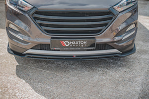 Maxton Front Splitter Hyundai Tucson Mk3 - Gloss Black