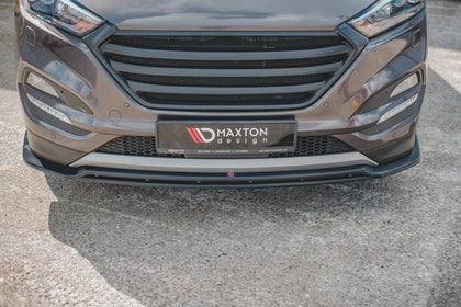 Maxton Front Splitter Hyundai Tucson Mk3 - Gloss Black