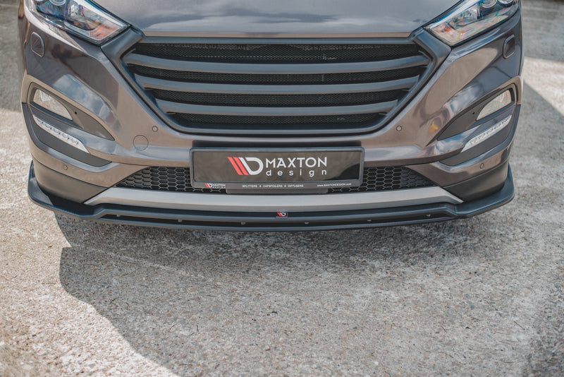 Maxton Front Splitter Hyundai Tucson Mk3 - Gloss Black