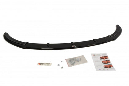 Maxton frontsplitter til Hyundai Veloster – blank sort – billede 6 af 7