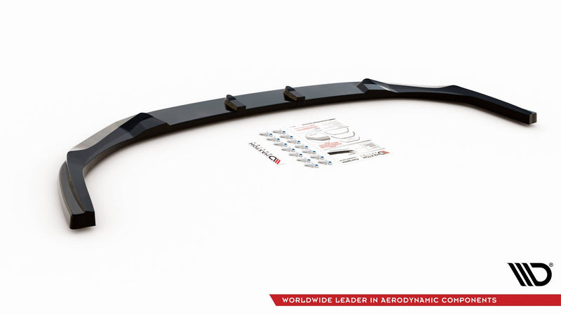 Maxton frontsplitter til Kia XCeed Mk1 – blank sort – billede 4 af 4