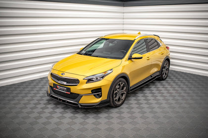 Maxton frontsplitter til Kia XCeed Mk1 – blank sort – billede 1 af 4