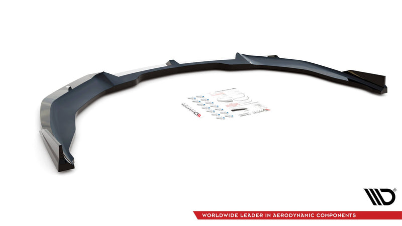 Maxton frontsplitter til Lamborghini Huracan EVO AWD – blank sort – billede 8 af 9