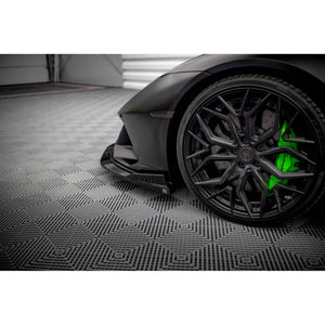 Maxton frontsplitter til Lamborghini Huracan EVO AWD – blank sort – billede 5 af 9