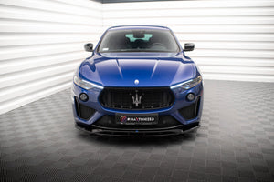 Maxton Front Splitter Maserati Levante GTS Mk1 - Gloss Black