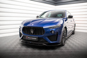 Maxton Front Splitter Maserati Levante GTS Mk1 - Gloss Black