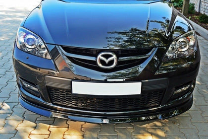 Maxton Front Splitter Mazda 3 Mps Mk1 (Preface) - Gloss Black