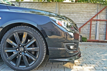 Maxton Front Splitter Mazda 3 Mps Mk1 (Preface) - Gloss Black