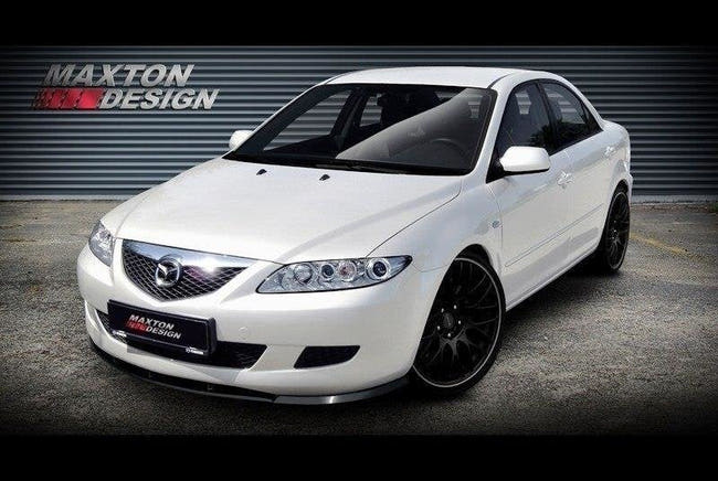Maxton frontsplitter til Mazda 6 Mk1 Model (2002-2005) – blank sort