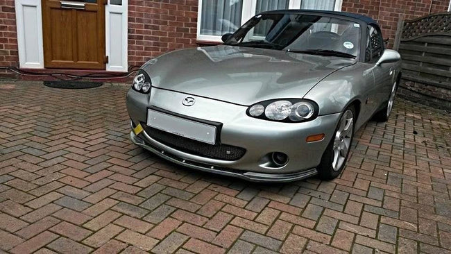 Maxton frontsplitter til Mazda MX5 NB Facelift Model – blank sort – billede 1 af 2