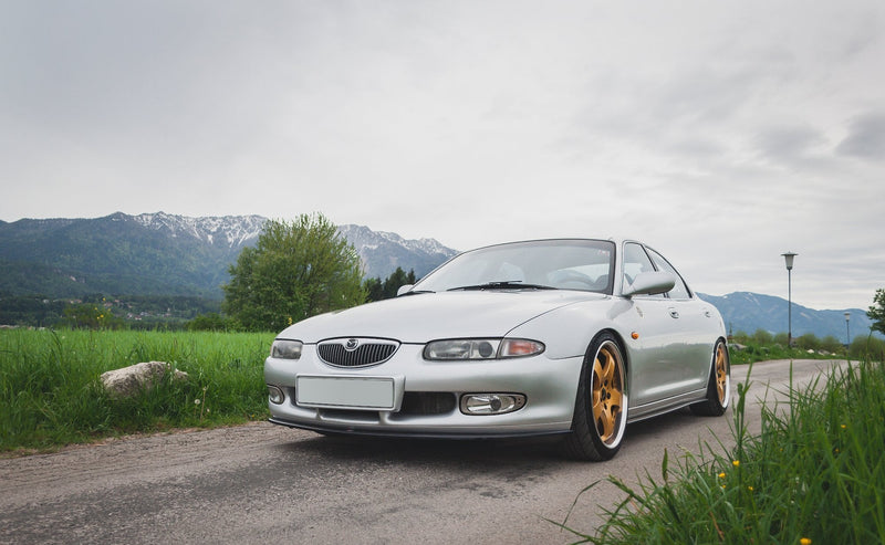 Maxton frontsplitter til Mazda Xedos 6 – blank sort – billede 3 af 5