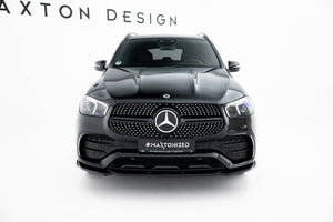 Maxton frontsplitter til Mercedes-AMG / AMG-Line GLE SUV W167 – blank sort – billede 2 af 4