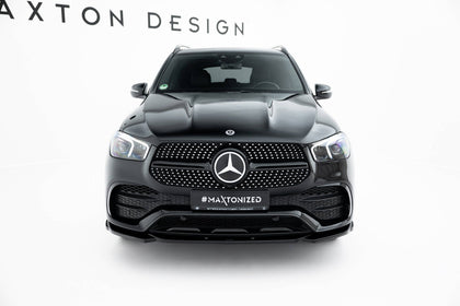 Maxton frontsplitter til Mercedes-AMG / AMG-Line GLE SUV W167 – blank sort – billede 2 af 4