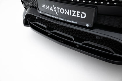 Maxton frontsplitter til Mercedes-AMG / AMG-Line GLE SUV W167 – blank sort – billede 3 af 4