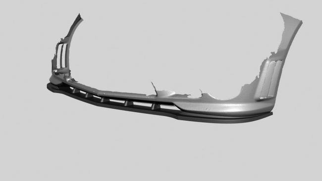 Maxton frontsplitter til Mercedes-Benz C63 AMG Sedan / Estate W204 / S204 – blank sort – billede 1 af 3