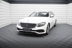 Maxton frontsplitter til Mercedes-Benz E W213 – blank sort – billede 4 af 8