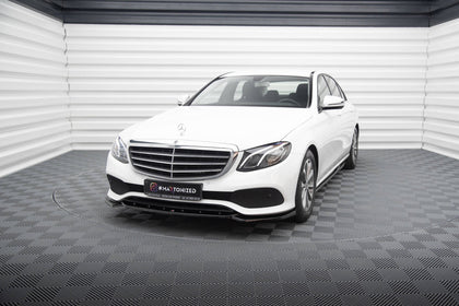 Maxton frontsplitter til Mercedes-Benz E W213 – blank sort – billede 4 af 8