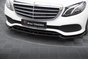 Maxton frontsplitter til Mercedes-Benz E W213 – blank sort – billede 5 af 8