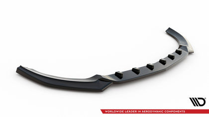 Maxton frontsplitter til Mercedes-Benz E W213 – blank sort – billede 7 af 8