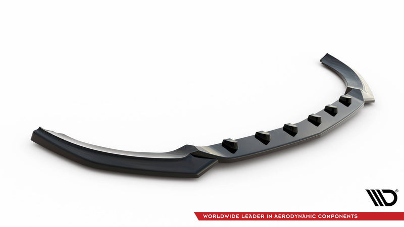 Maxton frontsplitter til Mercedes-Benz E W213 – blank sort – billede 7 af 8