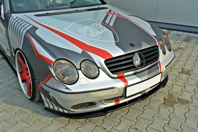 Maxton Front Splitter Mercedes Cl-Class C215 - Gloss Black