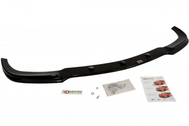 Maxton frontsplitter til Mercedes CLK W209 Facelift Model FOR Standard Version – blank sort – billede 2 af 3