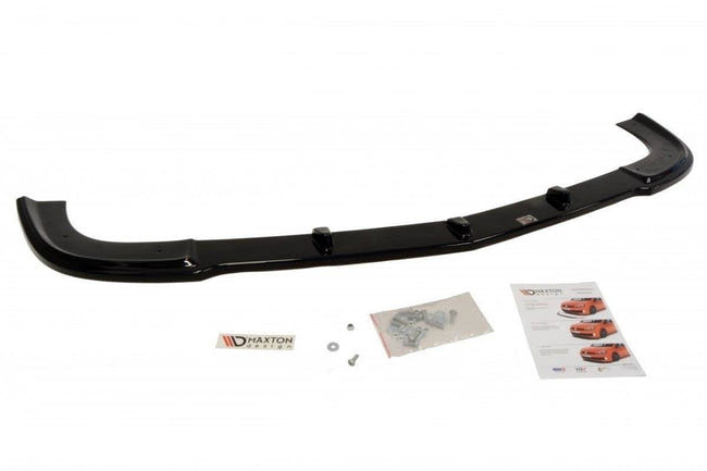 Maxton frontsplitter til Mercedes CLS C219 - W204 AMG Look – blank sort – billede 2 af 3