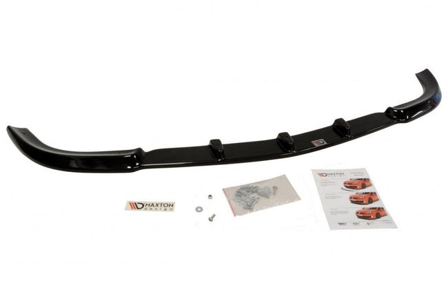 Maxton frontsplitter til Mercedes SLK R170 – blank sort – billede 2 af 3