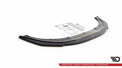 Maxton frontsplitter til Mini Cooper S John Copper Works F56 – blank sort – billede 3 af 4