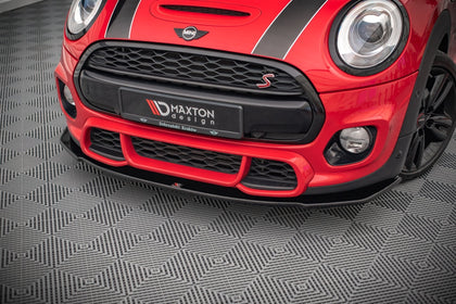Maxton frontsplitter til Mini Cooper S John Copper Works F56 – blank sort – billede 2 af 4