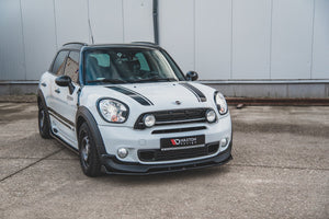 Maxton frontsplitter til Mini Countryman Mk1 JCW – blank sort – billede 1 af 6