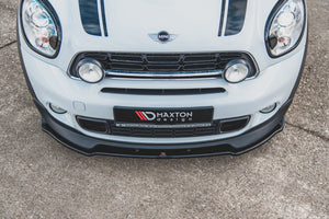 Maxton frontsplitter til Mini Countryman Mk1 JCW – blank sort – billede 3 af 6