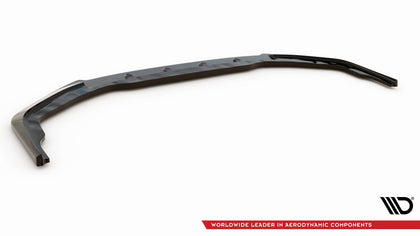 Maxton frontsplitter til Nissan GTR R35 Facelift – blank sort – billede 5 af 5