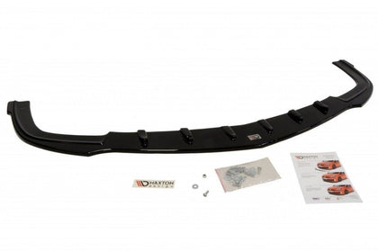 Maxton frontsplitter til Opel Astra H (FOR OPC / VXR) – blank sort – billede 3 af 4