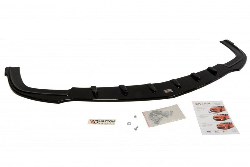 Maxton frontsplitter til Opel Astra H (FOR OPC / VXR) – blank sort – billede 3 af 4