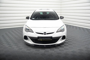Maxton frontsplitter til Opel Astra J OPC/VXR Nurburg – blank sort – billede 2 af 5