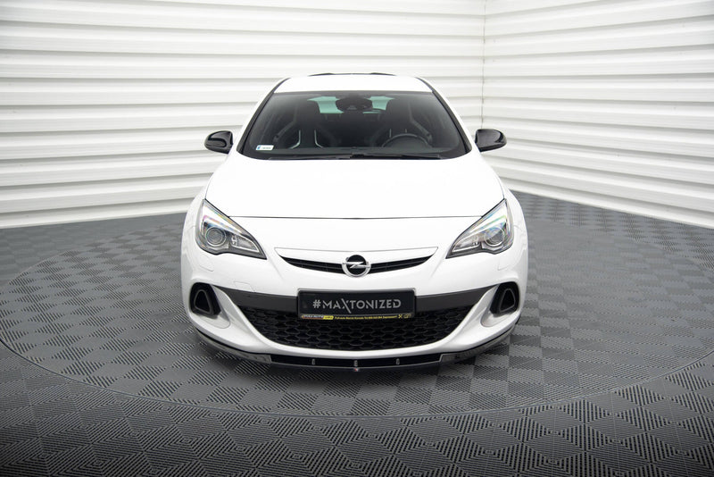 Maxton frontsplitter til Opel Astra J OPC/VXR Nurburg – blank sort – billede 2 af 5