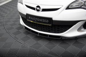 Maxton frontsplitter til Opel Astra J OPC/VXR Nurburg – blank sort – billede 3 af 5