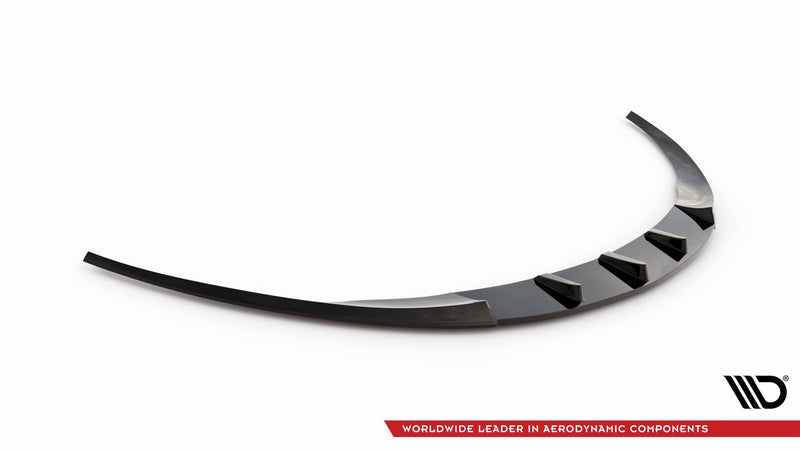 Maxton frontsplitter til Opel Astra J OPC/VXR Nurburg – blank sort – billede 4 af 5